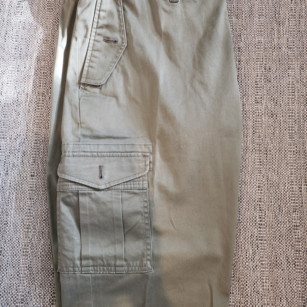 Brooks Brothers Olive Green Khaki Cargo Pants - Picture 3 of 12